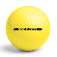 Srixon Soft Feel golfbollar gula 12-pack