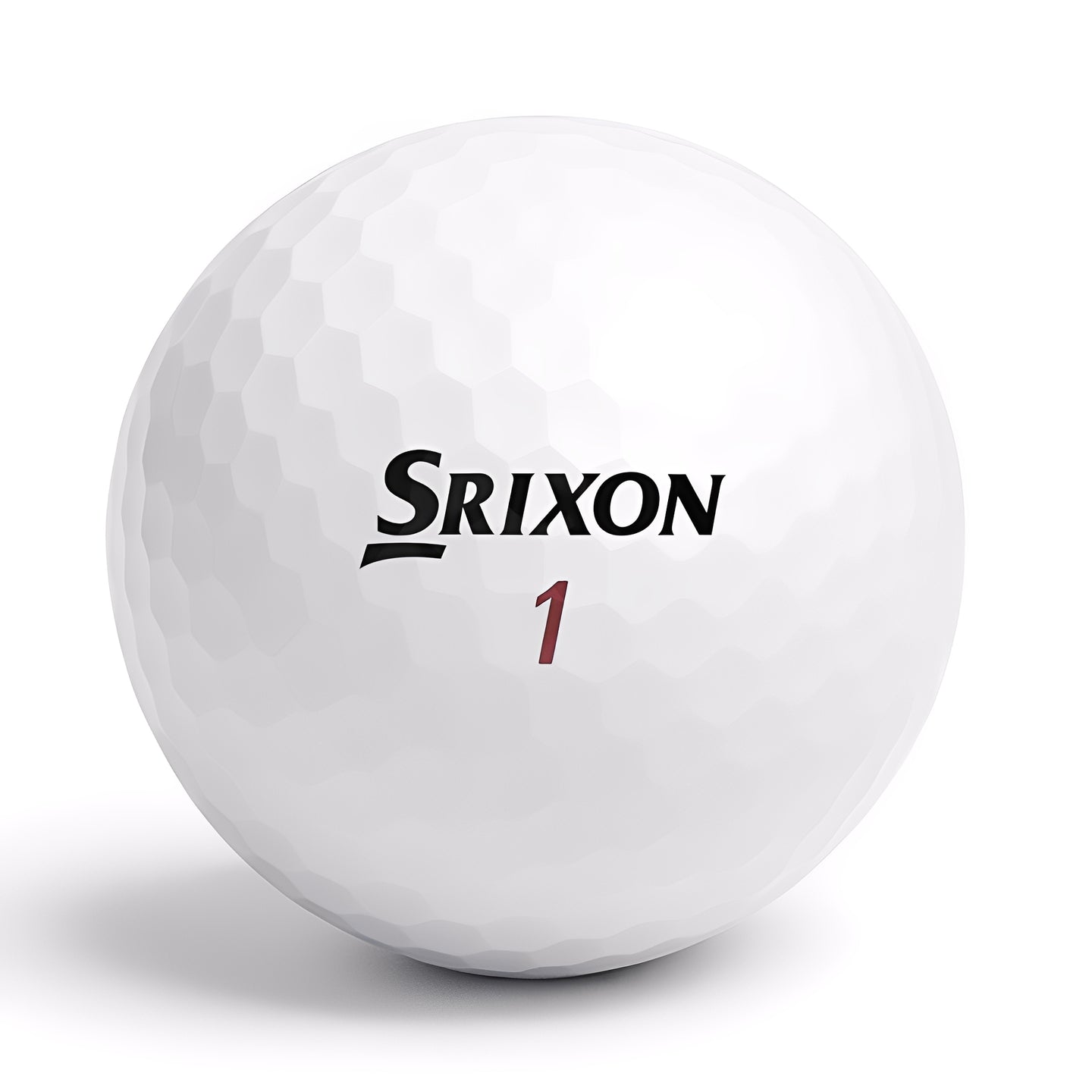 Srixon Z-Star XV logotyp på golfboll – återvunnen premiumboll hos Plikt Golf