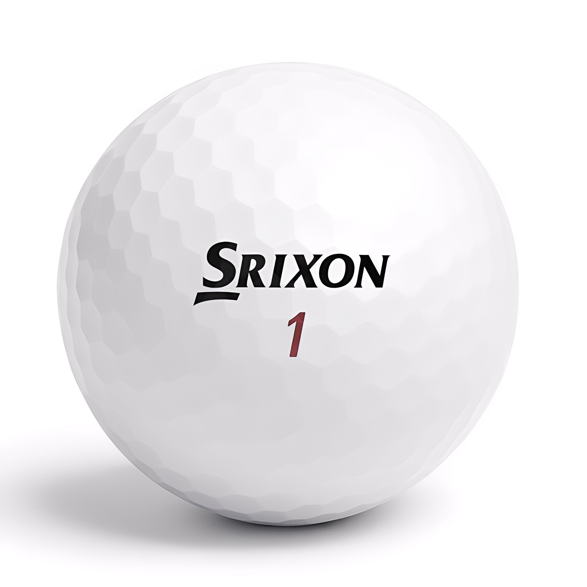 Srixon Z-Star XV logotyp på golfboll – återvunnen premiumboll hos Plikt Golf