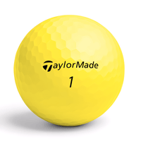 TaylorMade Mix Gul 12-pack återvunna golfbollar från Plikt Golf