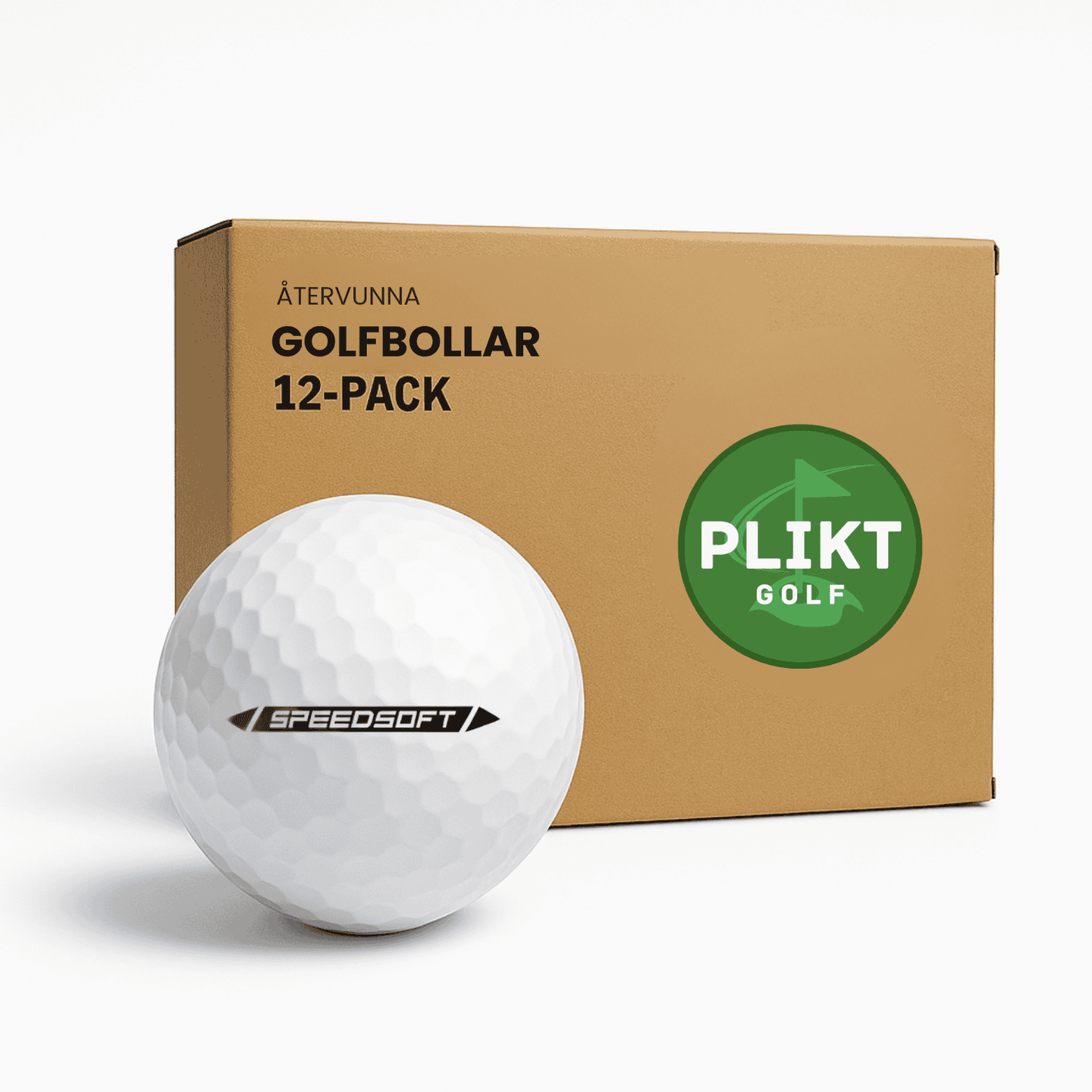 TaylorMade Speed Soft golfbollar 12-pack i förpackning