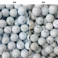 TaylorMade TP5x golfbollar – jämförelse mellan A/B-klass och B/C-klass