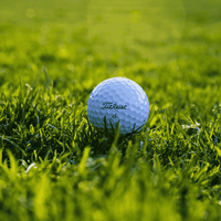 Titleist Mix golfbollar på green – hållbart och prisvärt val för golfare