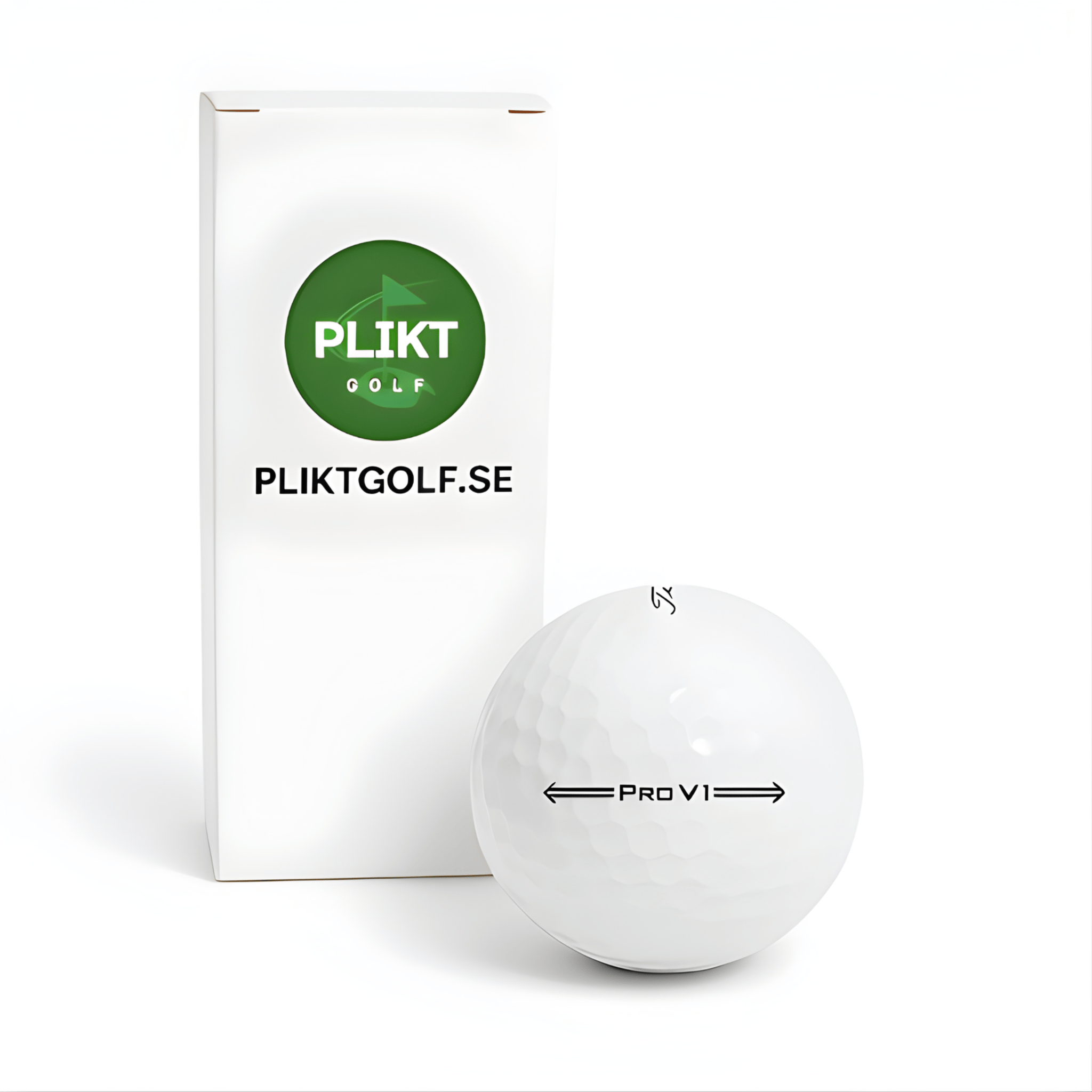 Titleist Pro V1 (2021/2022) 3-pack återvunna golfbollar från Plikt Golf