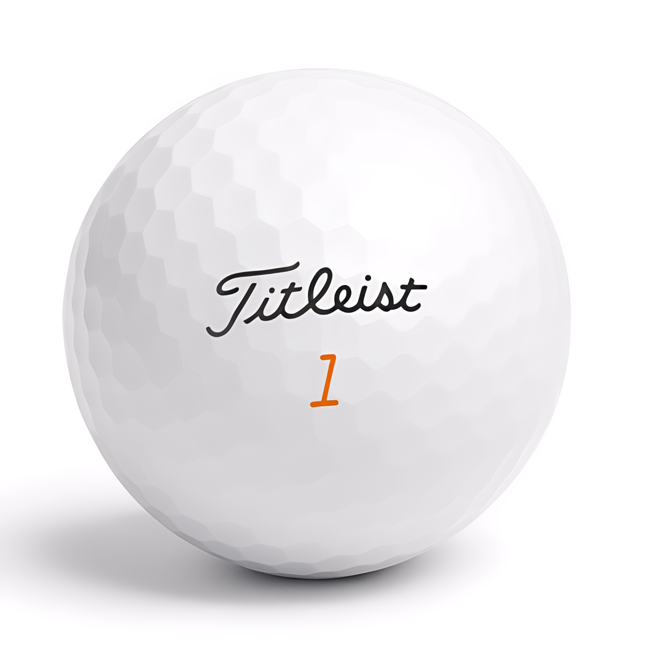 Närbild på Titleist Velocity golfboll – hög bollhastighet och lång distans